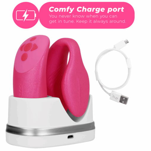 WE-VIBE - CHORUS VIBRADOR PAREJAS CON CONTROL SQUEEZE ROSA - Imagen 5