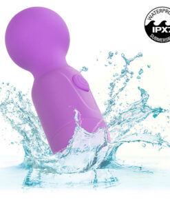 CALEXOTICS – FIRST TIME MASAJEADOR RECARGABLE 10 VIBRACIONES VIOLETA - intimamenities.com