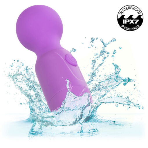 CALEXOTICS – FIRST TIME MASAJEADOR RECARGABLE 10 VIBRACIONES VIOLETA - intimamenities.com