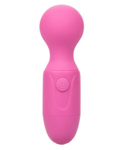 CALEXOTICS – FIRST TIME MASAJEADOR RECARGABLE 10 VIBRACIONES ROSA - intimamenities.com