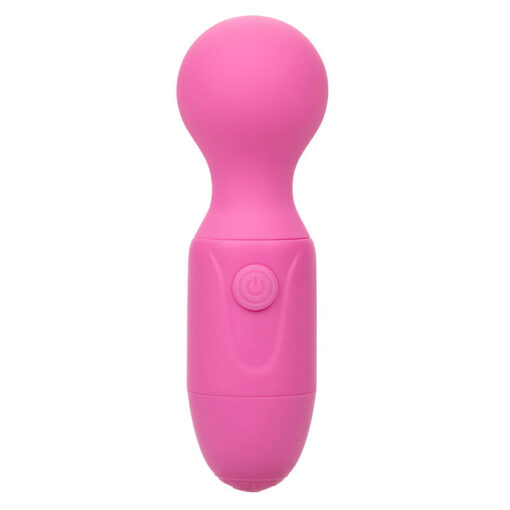 CALEXOTICS – FIRST TIME MASAJEADOR RECARGABLE 10 VIBRACIONES ROSA - intimamenities.com