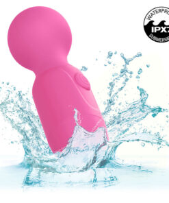 CALEXOTICS – FIRST TIME MASAJEADOR RECARGABLE 10 VIBRACIONES ROSA - intimamenities.com