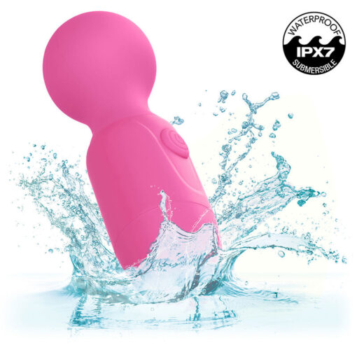 CALEXOTICS – FIRST TIME MASAJEADOR RECARGABLE 10 VIBRACIONES ROSA - intimamenities.com