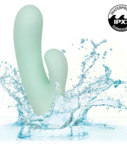 CALEXOTICS – PACIFICA FIJI VIBRADOR Y ESTIMULADOR PUNTO G 10 VIBRACIONES AQUA - intimamenities.com
