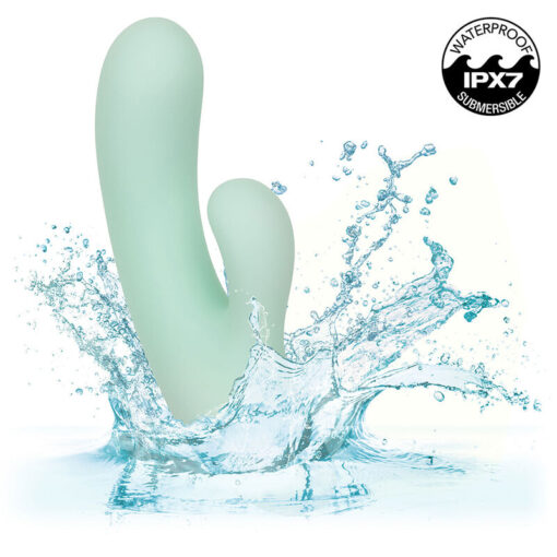 CALEXOTICS – PACIFICA FIJI VIBRADOR Y ESTIMULADOR PUNTO G 10 VIBRACIONES AQUA - intimamenities.com