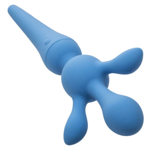 CALEXOTICS – COUTURE KIT VIBRADOR WAND 10 VIBRACIONES AZUL - intimamenities.com