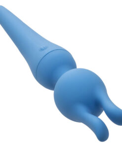 CALEXOTICS – COUTURE KIT VIBRADOR WAND 10 VIBRACIONES AZUL - intimamenities.com