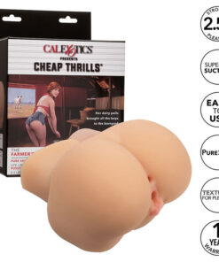 CALEXOTICS - THE FARMERS DAUGHTER DOBLE MASTURBADOR REALÖSTICO NATURAL