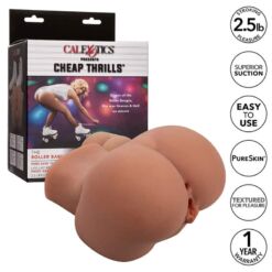 CALEXOTICS - THE ROLLER BABE DOBLE MASTURBADOR REALÖSTICO NATURAL