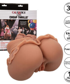CALEXOTICS - THE HOMECOMING QUEEN DOBLE MASTURBADOR REALÖSTICO CARAMELO