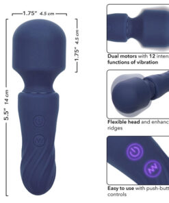 CALEXOTICS – CHARISMA CHARM MASAJEADOR 12 FUNCIONES MORADO - intimamenities.com