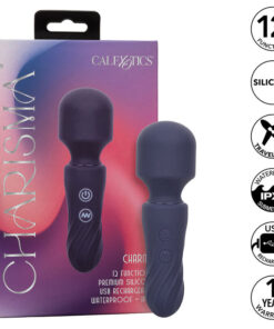 CALEXOTICS – CHARISMA CHARM MASAJEADOR 12 FUNCIONES MORADO - intimamenities.com