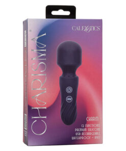 CALEXOTICS – CHARISMA CHARM MASAJEADOR 12 FUNCIONES MORADO - intimamenities.com
