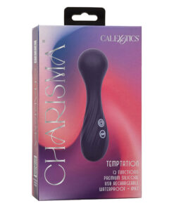 CALEXOTICS – CHARISMA TEMPTATION MASAJEADOR 12 FUNCIONES MORADO - intimamenities.com