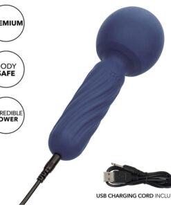 CALEXOTICS – CHARISMA SEDUCTION MASAJEADOR 12 FUNCIONES 17,75 CM X 6,25 CM MORADO - intimamenities.com
