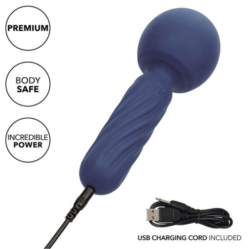 CALEXOTICS – CHARISMA SEDUCTION MASAJEADOR 12 FUNCIONES 17,75 CM X 6,25 CM MORADO - intimamenities.com
