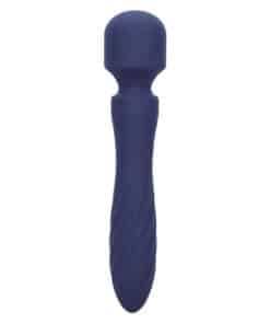 CALEXOTICS – CHARISMA MYSTIQUE MASAJEADOR DOBLE MOTOR 12 FUNCIONES 21,5 CM X 4,5 CM MORADO - intimamenities.com