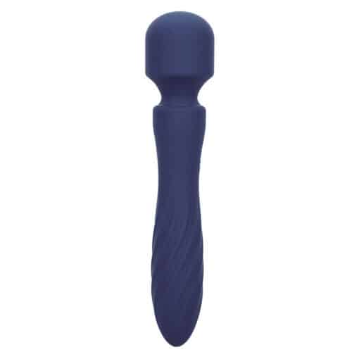 CALEXOTICS – CHARISMA MYSTIQUE MASAJEADOR DOBLE MOTOR 12 FUNCIONES 21,5 CM X 4,5 CM MORADO - intimamenities.com