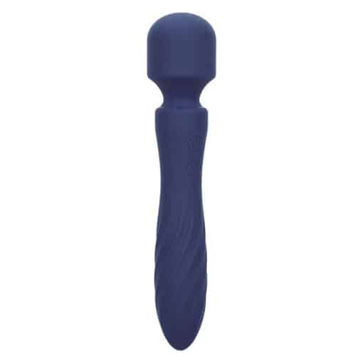 CALEXOTICS – CHARISMA MYSTIQUE MASAJEADOR DOBLE MOTOR 12 FUNCIONES 21,5 CM X 4,5 CM MORADO - intimamenities.com