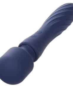 CALEXOTICS – CHARISMA MYSTIQUE MASAJEADOR DOBLE MOTOR 12 FUNCIONES 21,5 CM X 4,5 CM MORADO - intimamenities.com