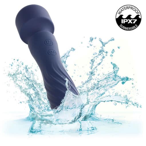 CALEXOTICS – CHARISMA MYSTIQUE MASAJEADOR DOBLE MOTOR 12 FUNCIONES 21,5 CM X 4,5 CM MORADO - intimamenities.com
