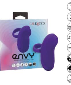 CALEXOTICS - ENVY MASAJEADOR DE BOLA RODANTE 7 VIBRACIONES MORADO