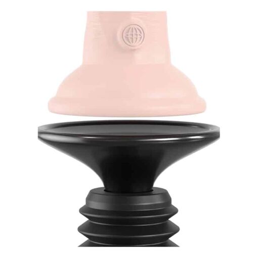 FETISH FANTASY SERIES - BODY DOCK THRUSTER SUJETA DILDOS CON 7 MODOS DE EMPUJE NEGRO - Imagen 3