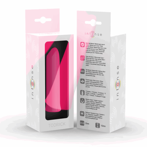 INTENSE – TODRICK BALA ESTIMULADORA DE CLÍTORIS ROSA - intimamenities.com