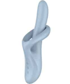 SATISFYER – HEAT FLEX 4 VIBRADOR EFECTO CALOR 12 VIBRACIONES AZUL - intimamenities.com