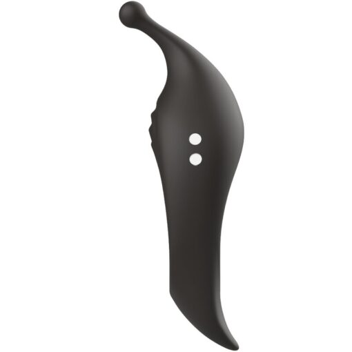 B SWISH – BCHARMED RHYTHM INFINITE DELUXE ANILLO PARA PENE 15 VIBRACIONES NEGRO - intimamenities.com