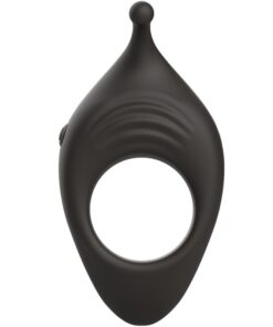 B SWISH – BCHARMED RHYTHM INFINITE DELUXE ANILLO PARA PENE 15 VIBRACIONES NEGRO - intimamenities.com