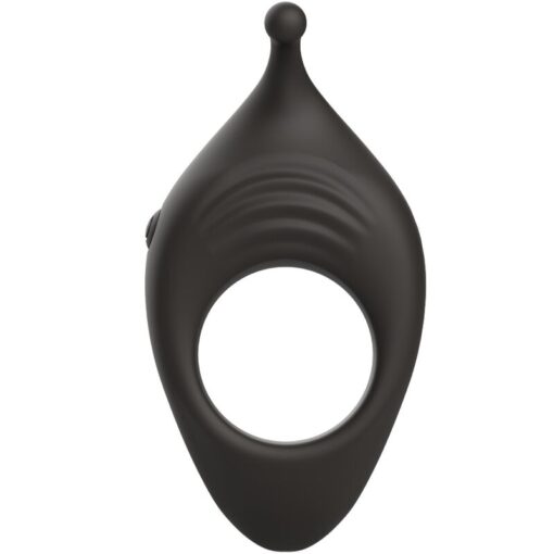 B SWISH – BCHARMED RHYTHM INFINITE DELUXE ANILLO PARA PENE 15 VIBRACIONES NEGRO - intimamenities.com