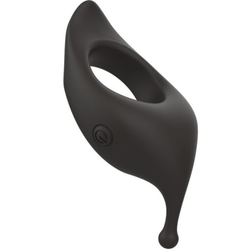 B SWISH – BCHARMED RHYTHM INFINITE DELUXE ANILLO PARA PENE 15 VIBRACIONES NEGRO - intimamenities.com