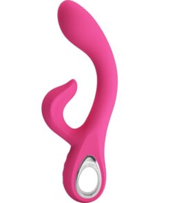 PRETTY LOVE – FRITZ VIBRADOR RABBIT 12 VIBRACIONES ROSA - intimamenities.com