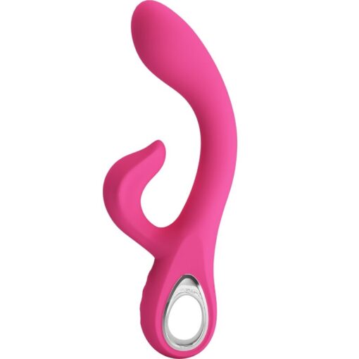 PRETTY LOVE – FRITZ VIBRADOR RABBIT 12 VIBRACIONES ROSA - intimamenities.com