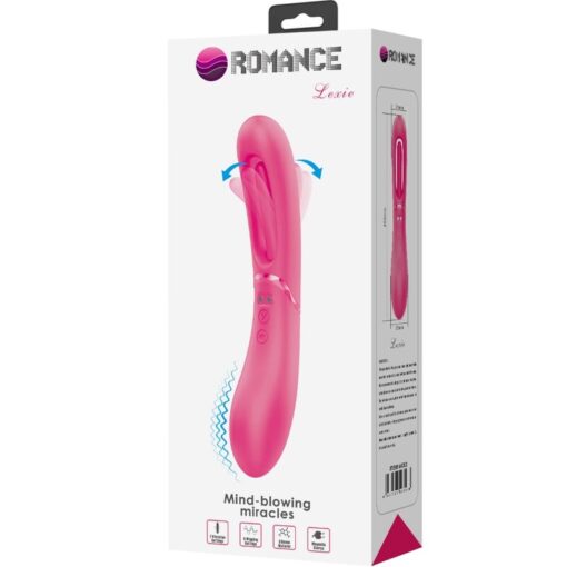 ROMANCE – LEXIE VIBRADOR PUNTO G 7 VIBRACIONES ROSA - intimamenities.com