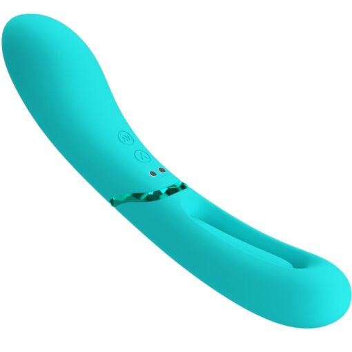 ROMANCE – LEXIE VIBRADOR PUNTO G 7 VIBRACIONES AZUL - intimamenities.com