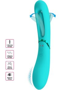 ROMANCE – LEXIE VIBRADOR PUNTO G 7 VIBRACIONES AZUL - intimamenities.com