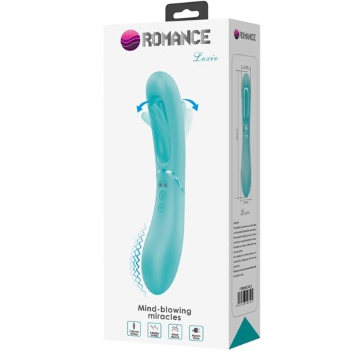 ROMANCE – LEXIE VIBRADOR PUNTO G 7 VIBRACIONES AZUL - intimamenities.com