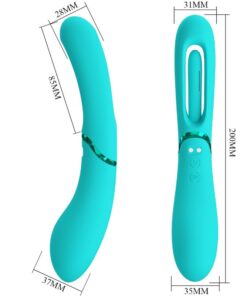 ROMANCE – LEXIE VIBRADOR PUNTO G 7 VIBRACIONES AZUL - intimamenities.com
