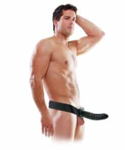 FETISH FANTASY SERIES - ARNÉS HUECO 19 CM NEGRO