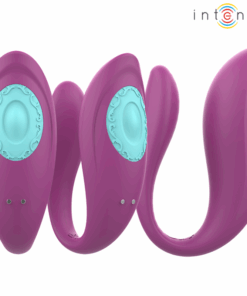 INTENSE – ANNIE ESTIMULADOR & VIBRADOR FORMA DE U MORADO CONTROL REMOTO - intimamenities.com