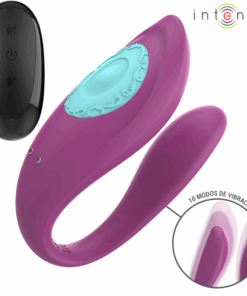INTENSE – ANNIE ESTIMULADOR & VIBRADOR FORMA DE U MORADO CONTROL REMOTO - intimamenities.com
