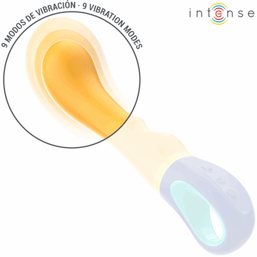 INTENSE – SHAGGY VIBRADOR PUNTO-G AMARILLO - intimamenities.com