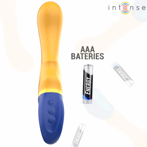 INTENSE – SHAGGY VIBRADOR PUNTO-G AMARILLO - intimamenities.com