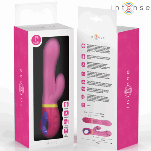 INTENSE – DAPHNE VIBRADOR RABBIT ROSA - intimamenities.com