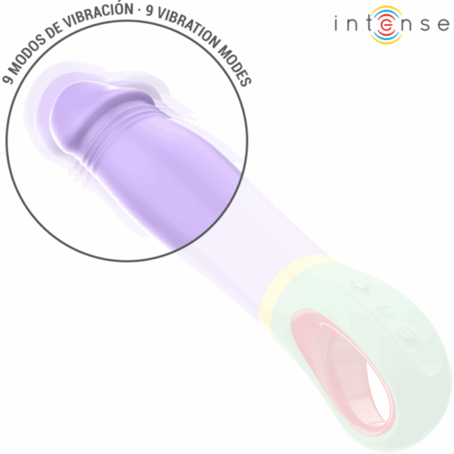 INTENSE – VELMA VIBRADOR CLÁSICO MORADO - intimamenities.com