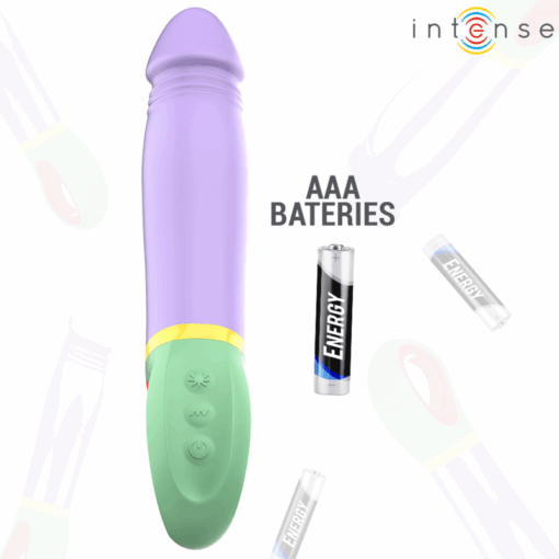 INTENSE – VELMA VIBRADOR CLÁSICO MORADO - intimamenities.com