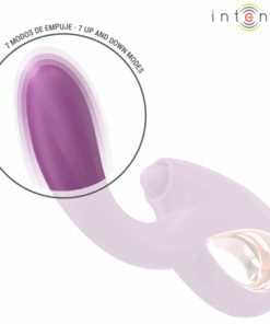 INTENSE – LALI VIBRADOR PUNTO G MULTIFUNCIÓN ESTIMULACIÓN & EMPUJE & VIBRACIÓN MORADO - intimamenities.com