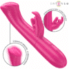 INTENSE – JULIETA VIBRADOR RABBIT 18,6 CM 10 VIBRACIONES ROSA - intimamenities.com
